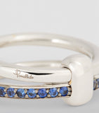 White Gold and Sapphire Pomellato Together Ring GOODS Harrods   