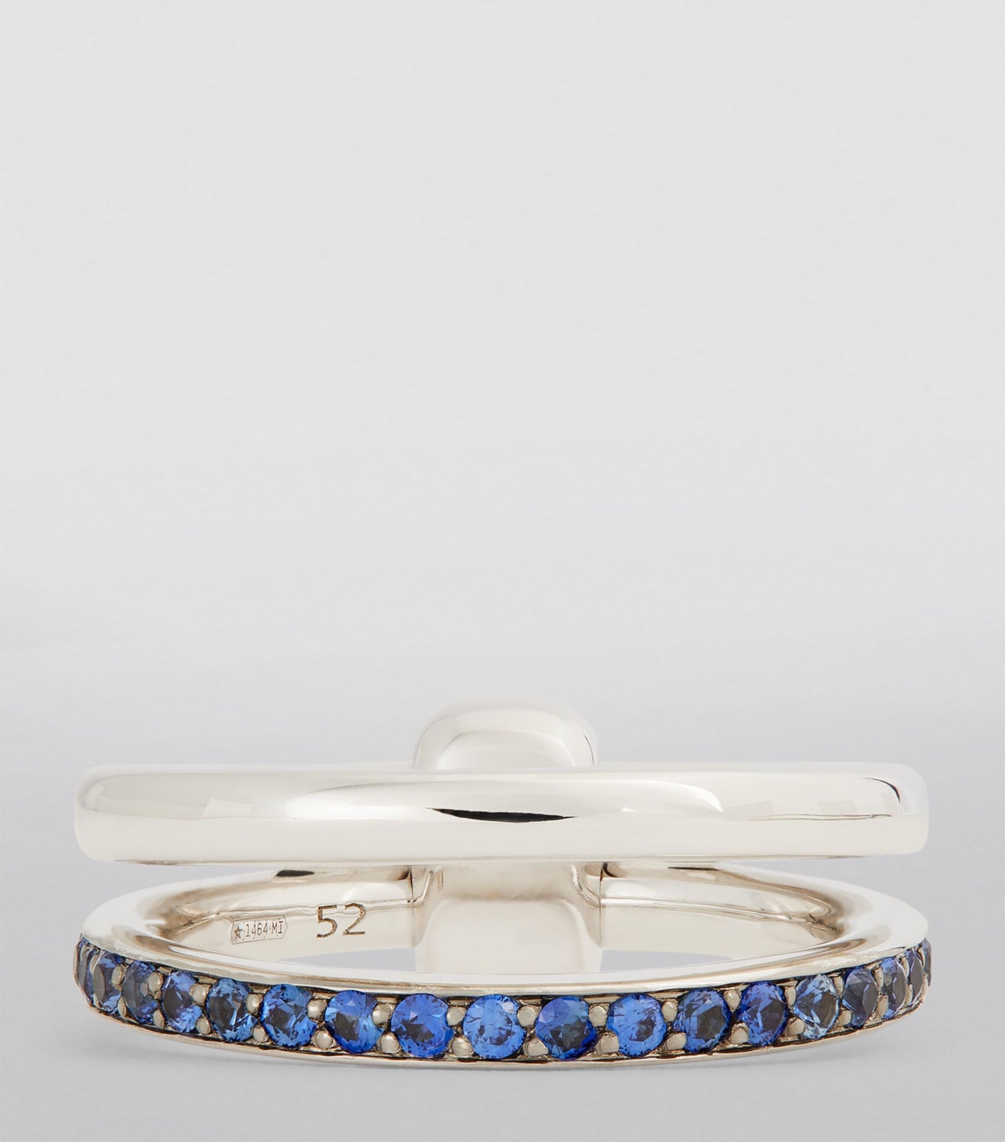 White Gold and Sapphire Pomellato Together Ring GOODS Harrods   