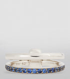 White Gold and Sapphire Pomellato Together Ring GOODS Harrods   