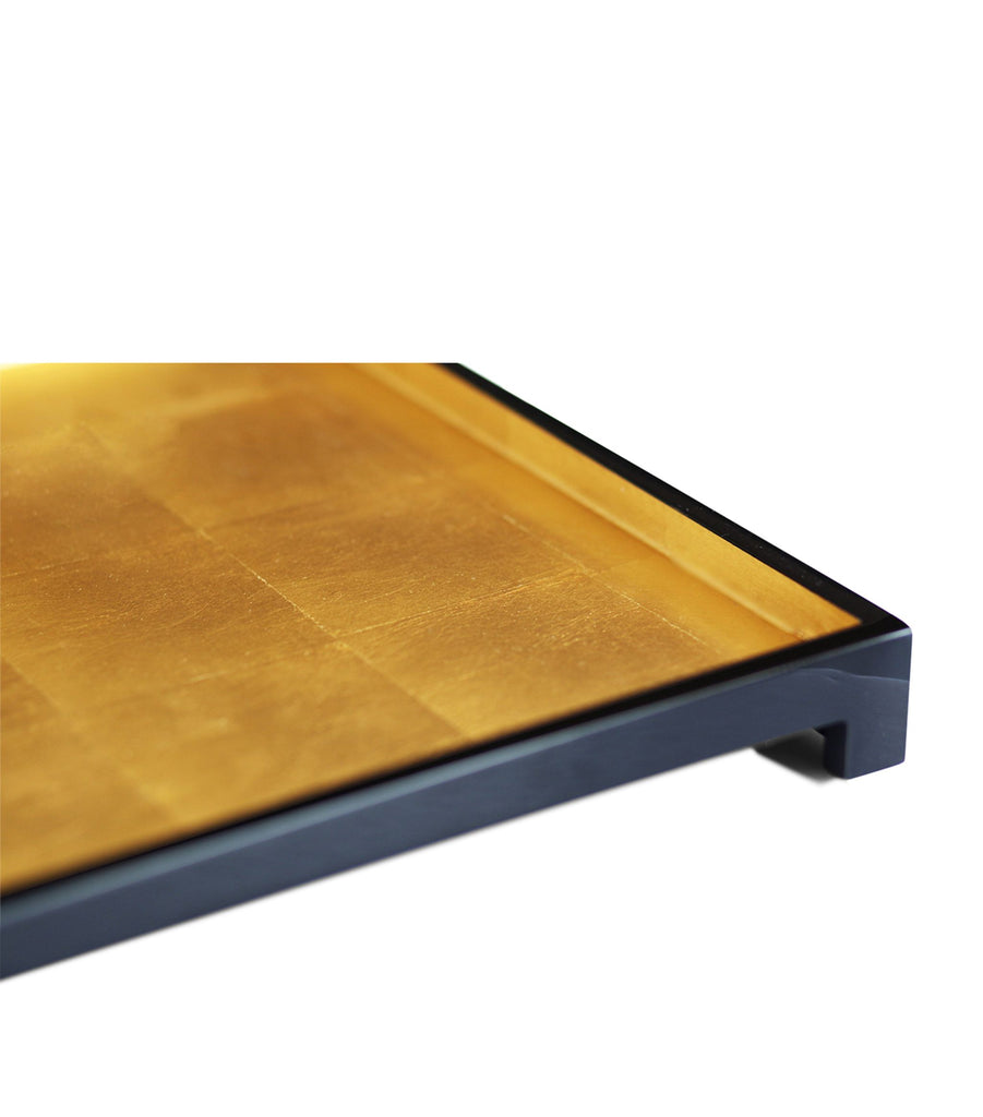 Large Gold Leaf London Tray (40cm x 52cm)