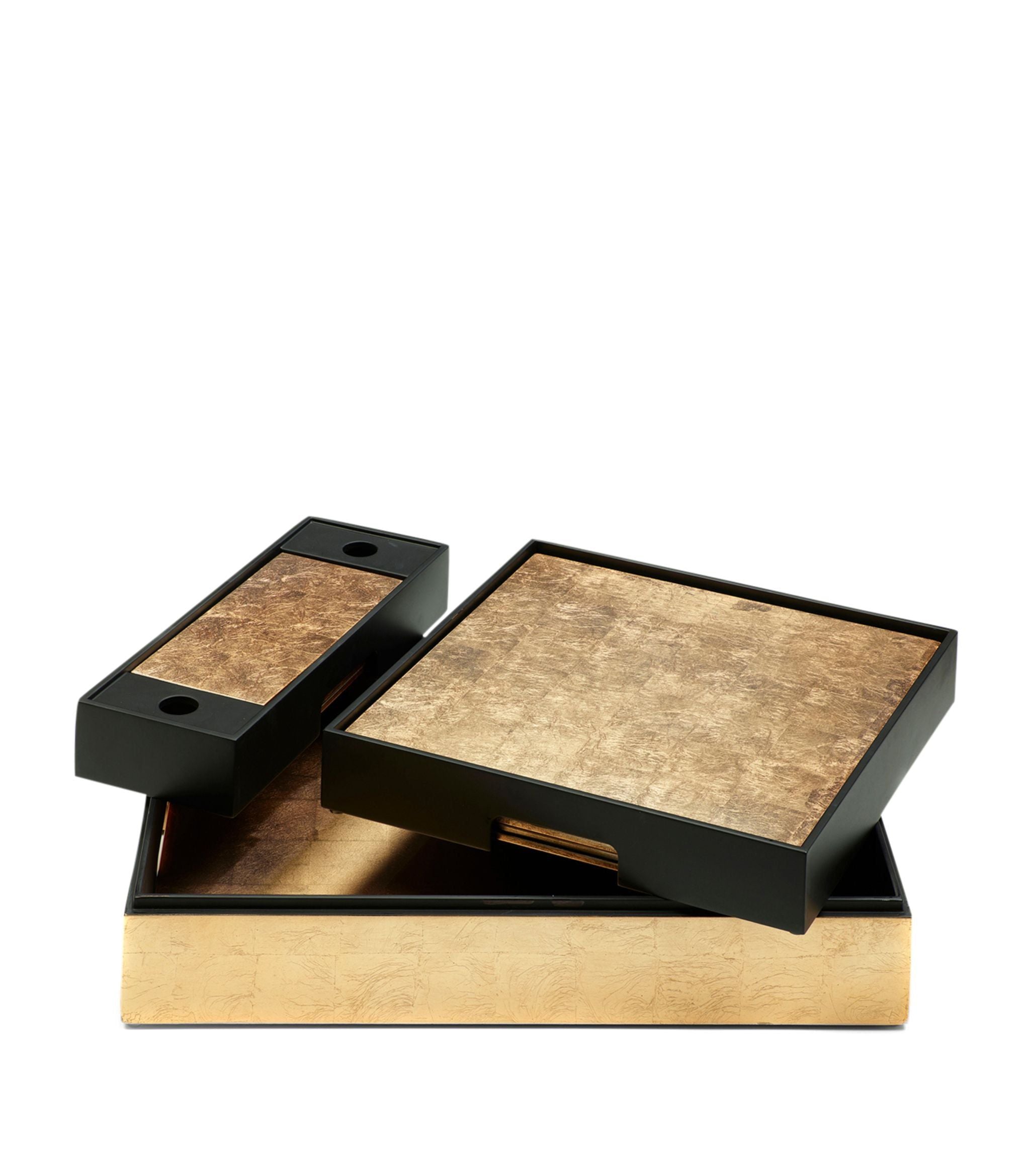 Silver Leaf Matbox (Set of 8) GOODS Harrods   