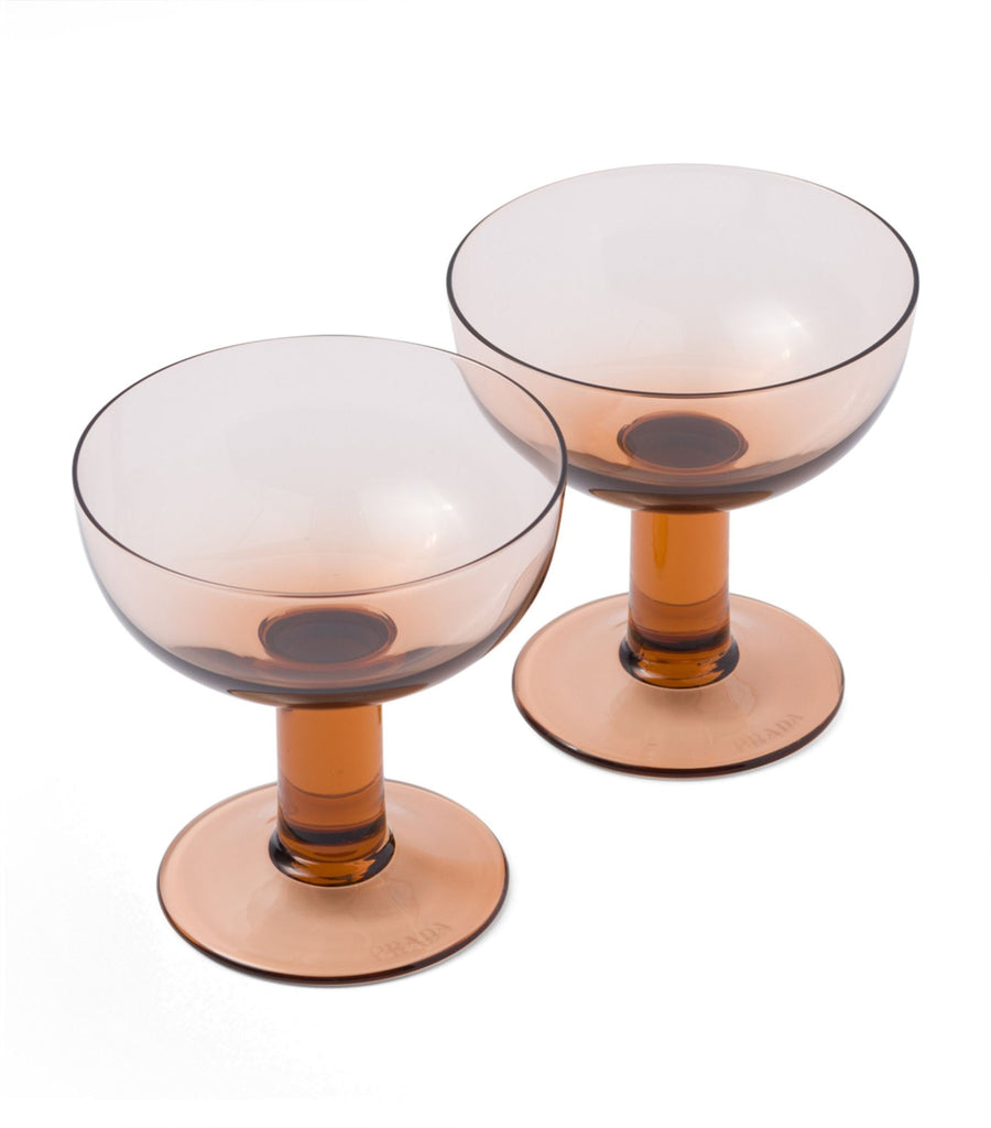 Plinth Champagne Coupes (Set of 2)