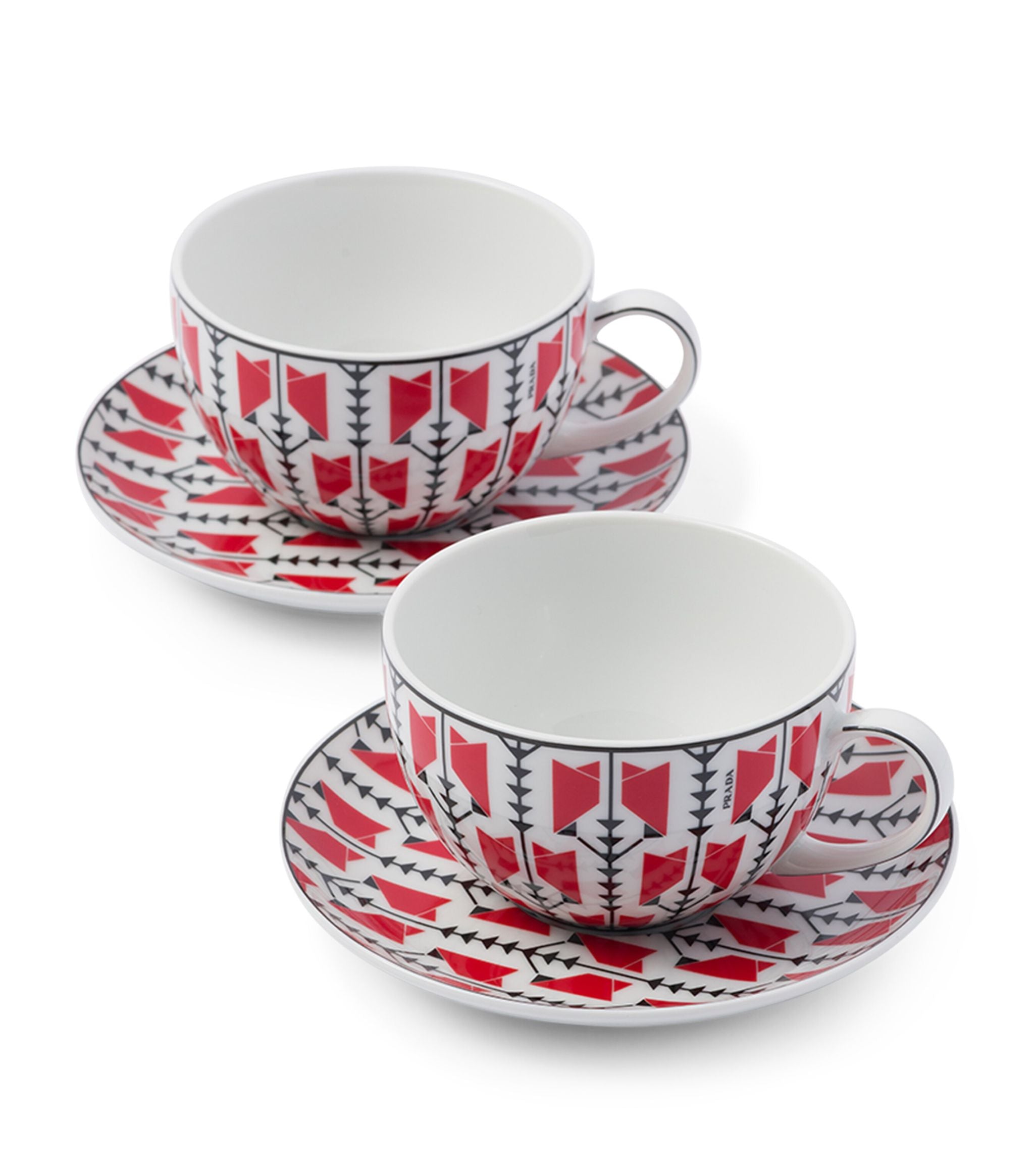 Porcelain Teacup and Saucer (Set of 2) GOODS Harrods   