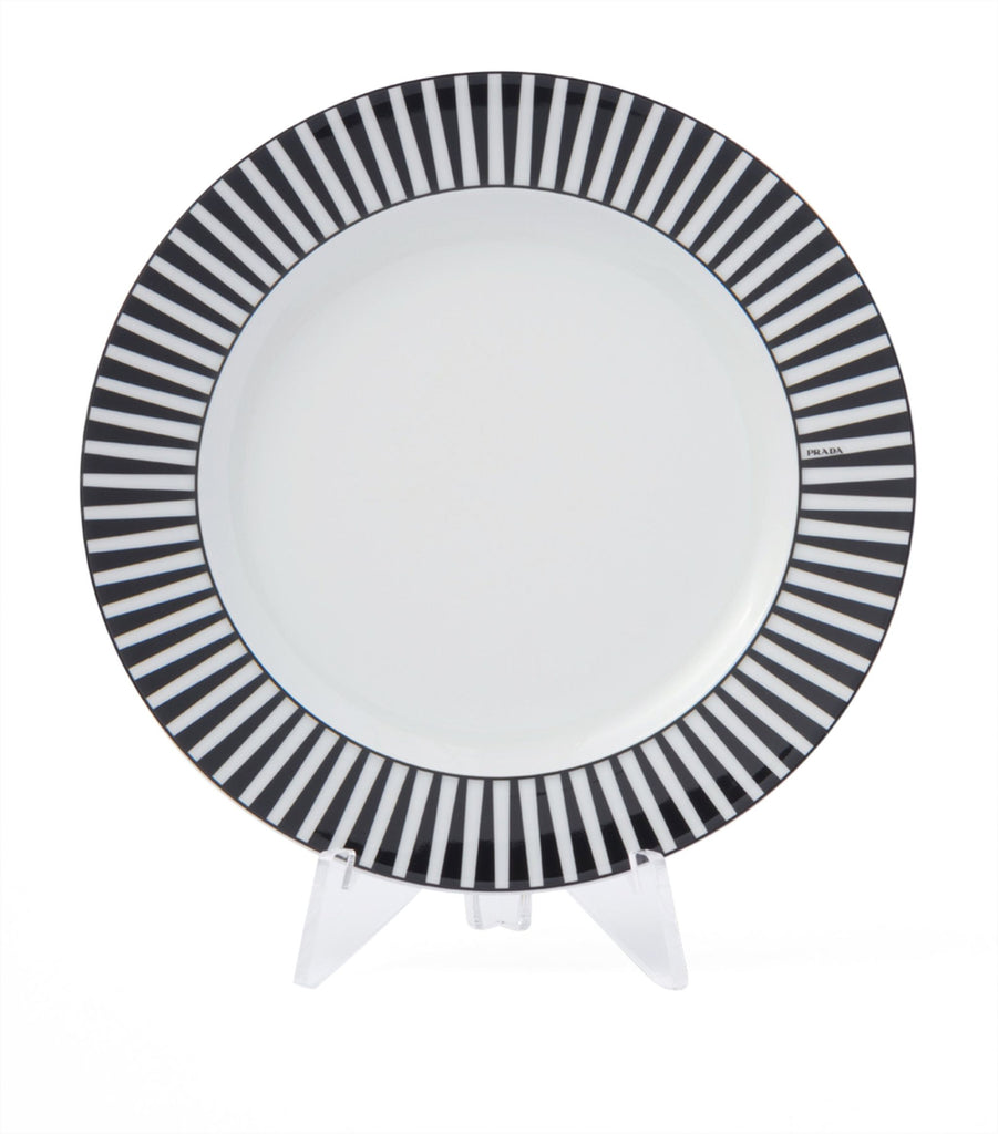 Set of 2 Stripes Dessert Plates (22cm)