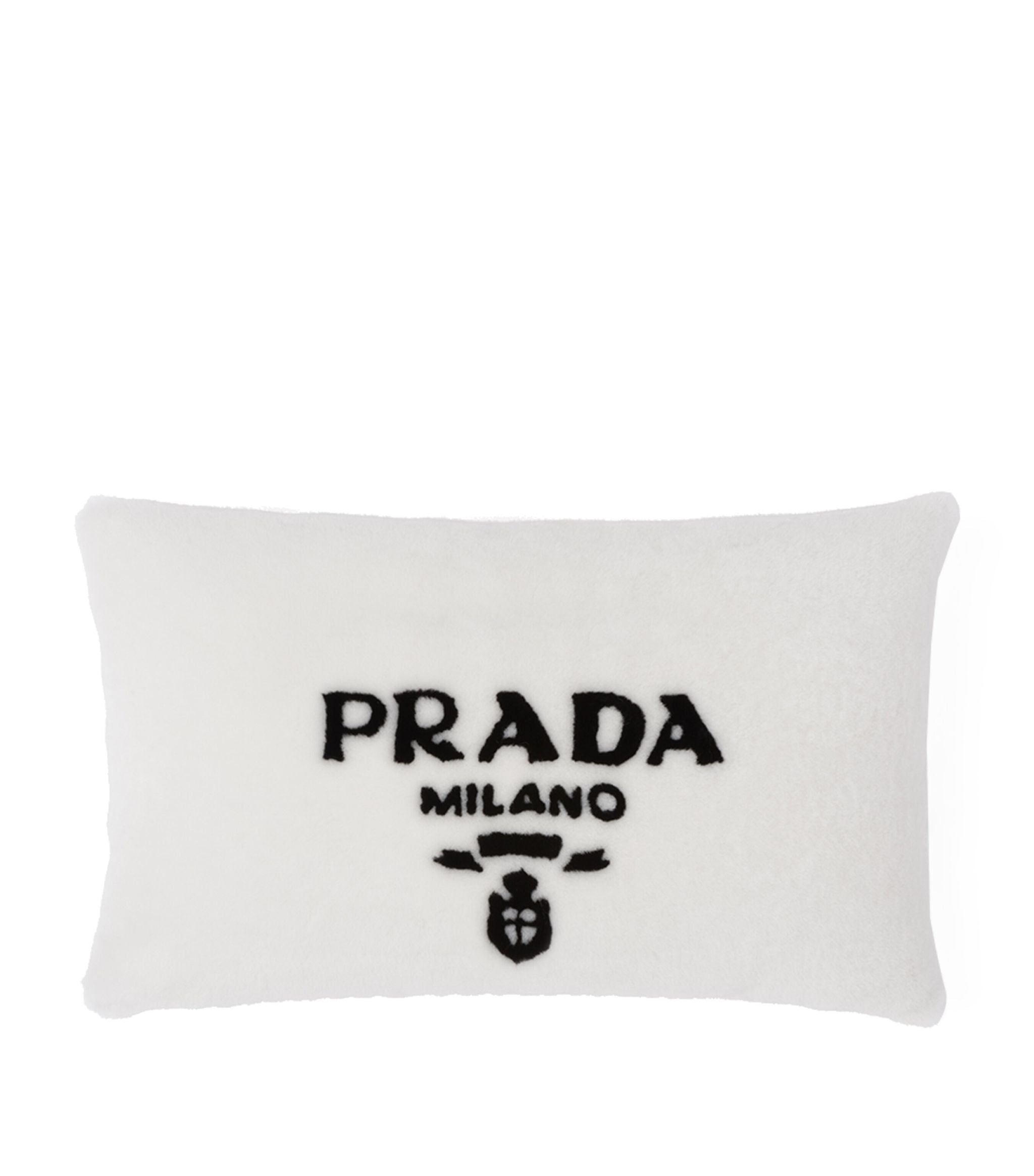 Sheepskin Logo Pillow (50cm x 30cm) GOODS Harrods   