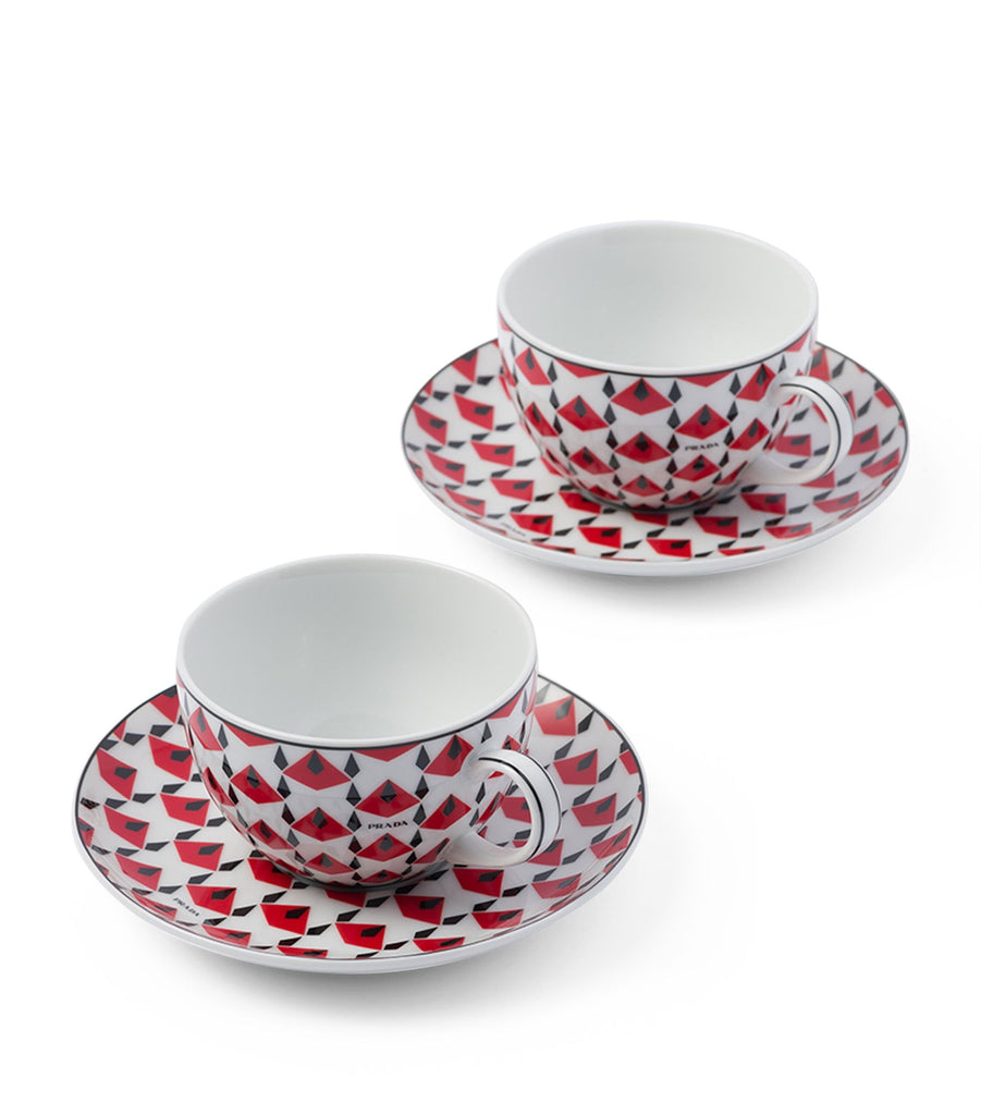 Vienna Cappuccino Cup and Saucer (Set of 2)