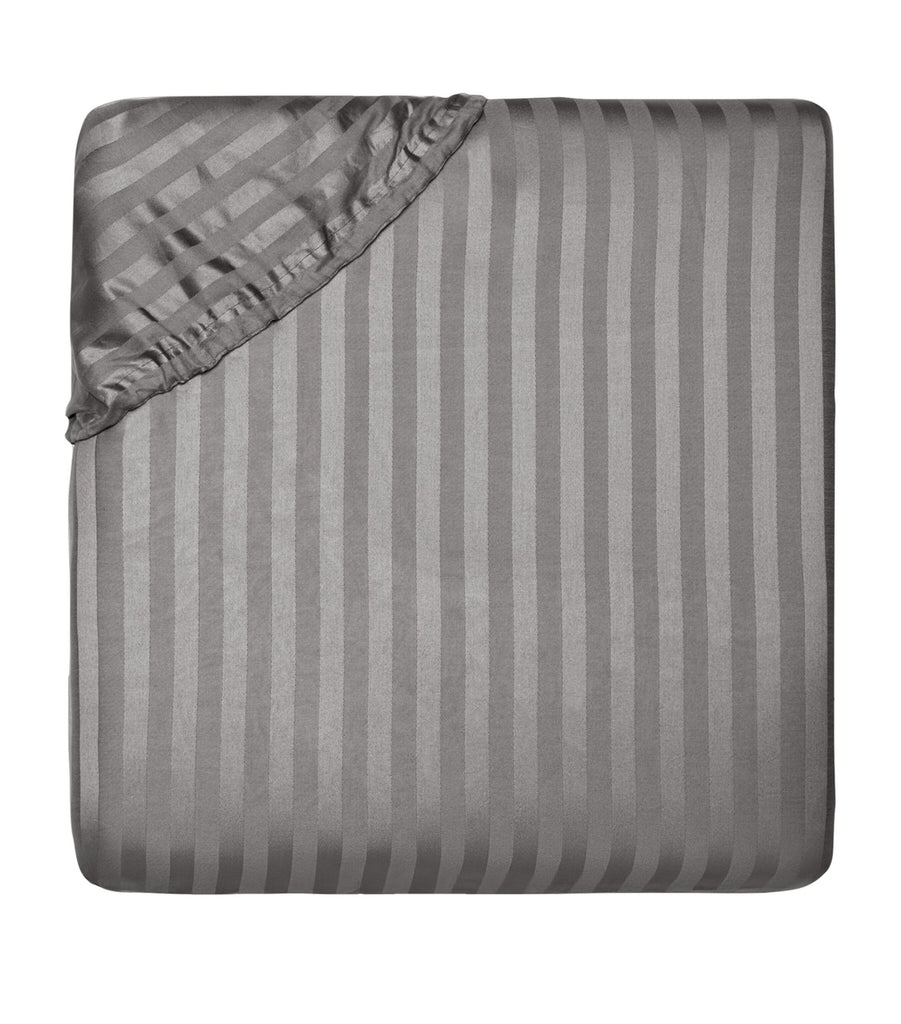 Raso Rigato King Fitted Sheet (150cm x 200cm)