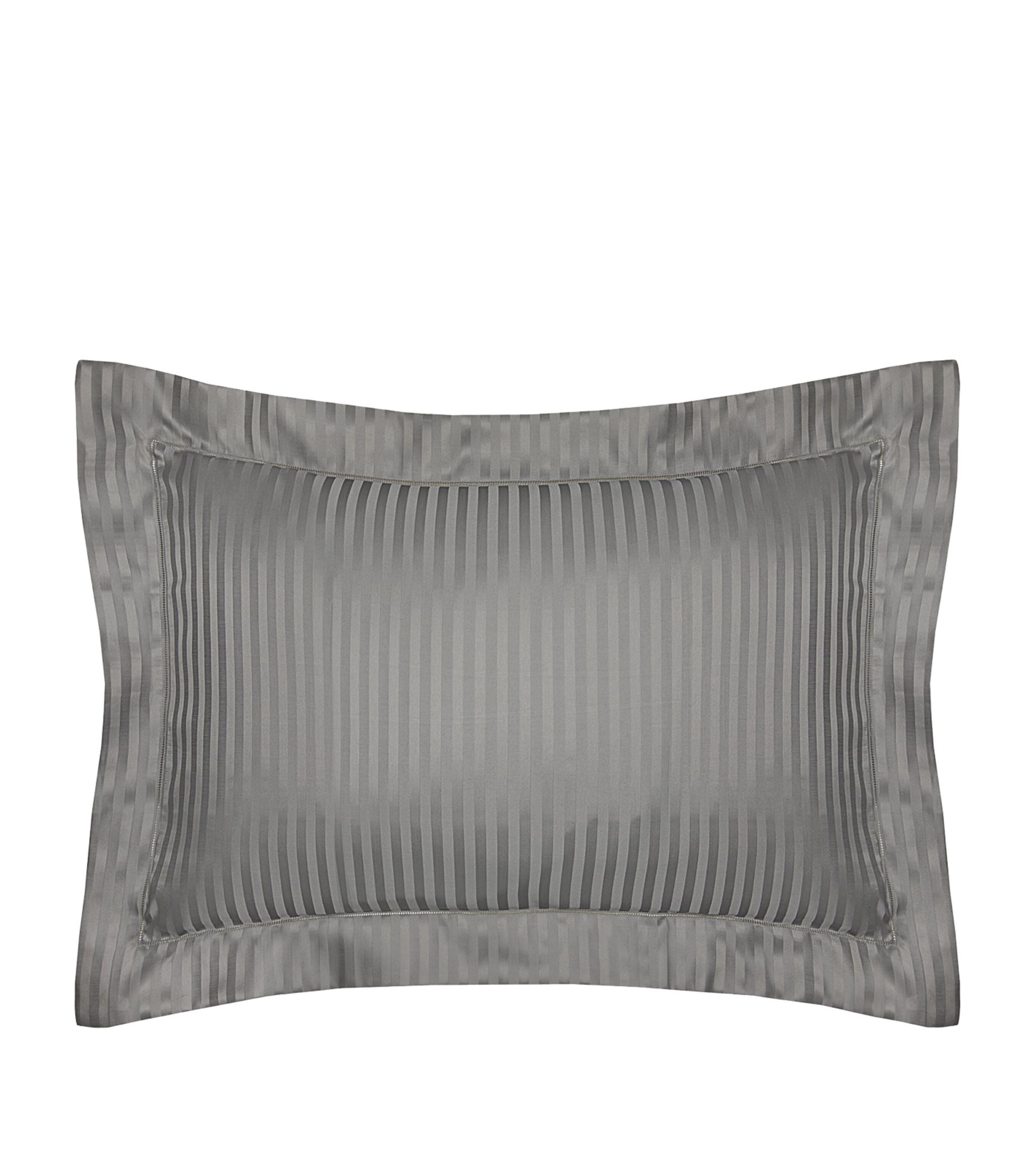 Raso Rigato Pillowcase (50cm x 90cm) GOODS Harrods   