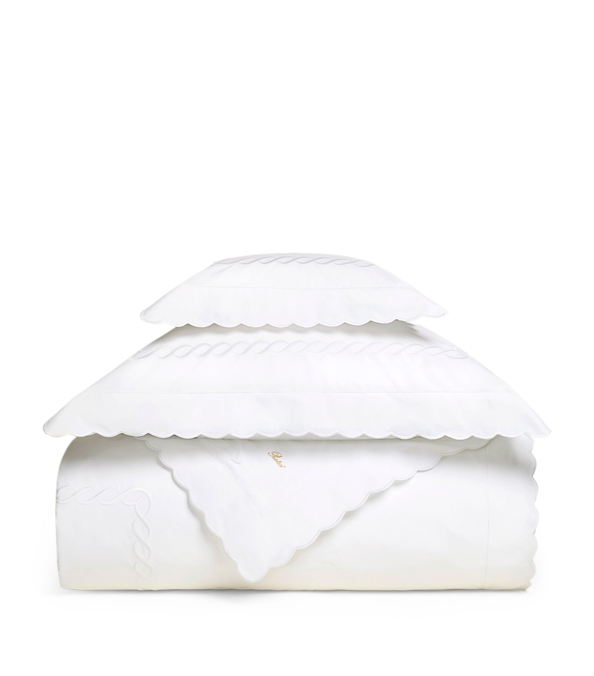 Treccia Oxford Pillowcase (30cm x 40cm) GOODS Harrods   