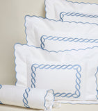 Treccia Standard Pillowcase (50cm x 75cm) GOODS Harrods   