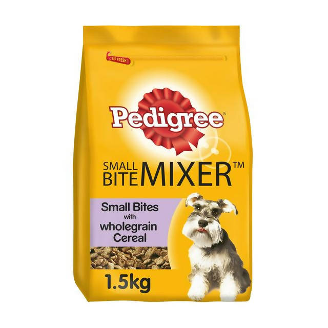 Pedigree Mixer Small Dog Adult Dry Dog Food Original 1.5kg Dry dog food Sainsburys   