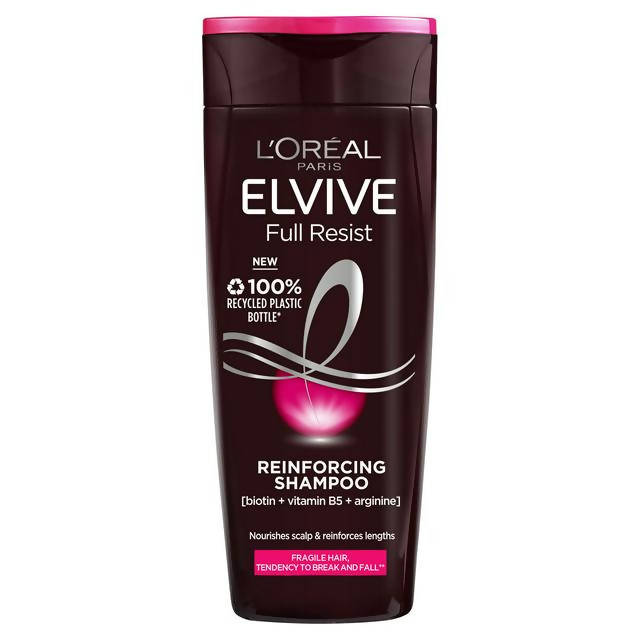 L'Oreal Elvive Full Resist Reinforcing Fragile Hair Shampoo 400ml PERSONAL CARE Sainsburys   