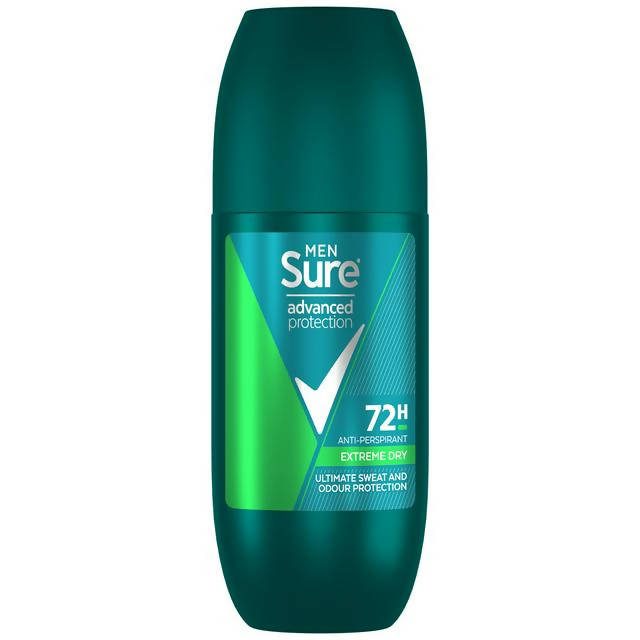 Sure Men Advanced Protection Anti-Perspirant Roll On Deodorant, Extreme Dry 100ml