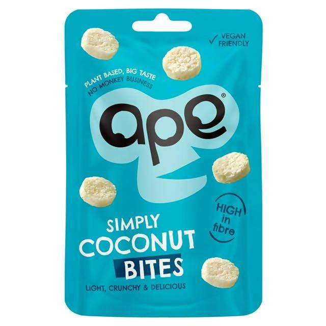 Ape Crunchy Coconut Bites Natural 30g Snacking fruit & nuts Sainsburys   
