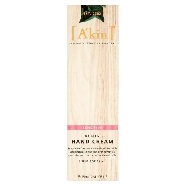 A'kin Calming Hand Cream 75ml Hand cream Sainsburys   