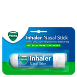 Vicks Inhaler Fast Acting Decongestant For Blocked Nose Relief Stick - McGrocer