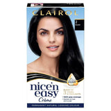 Clairol Nice'n Easy Crème Natural Looking Oil-Infused Permanent Hair Dye Black 2 - McGrocer
