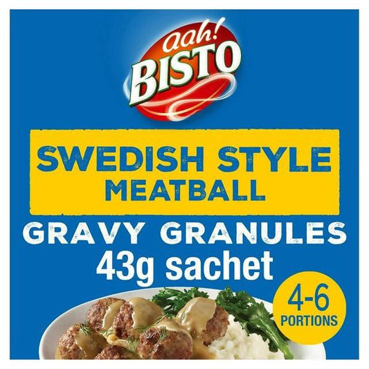 Bisto Swedish Style Meatball Gravy Sachet 43g Gravies Sainsburys   