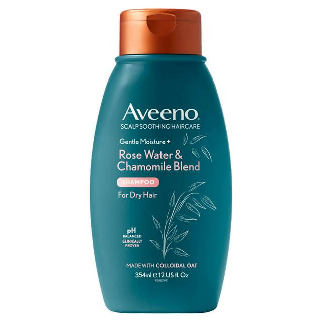 Aveeno Gentle Moisture & Rose Water & Chamomile Blend Shampoo 354ml shampoo & conditioners Sainsburys   