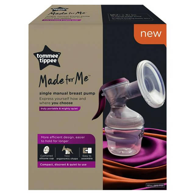 Tommee Tippee Made for Me Single Manual Breast Pump