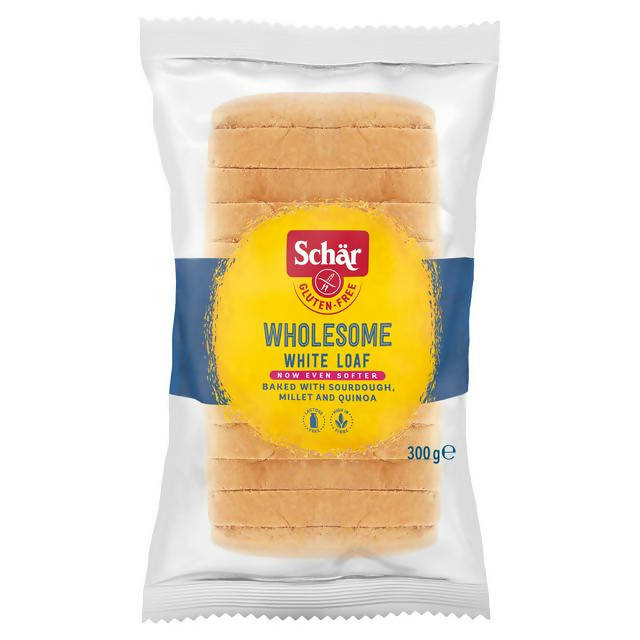 Schar White Wholesome Loaf 300g FOOD CUPBOARD Sainsburys   