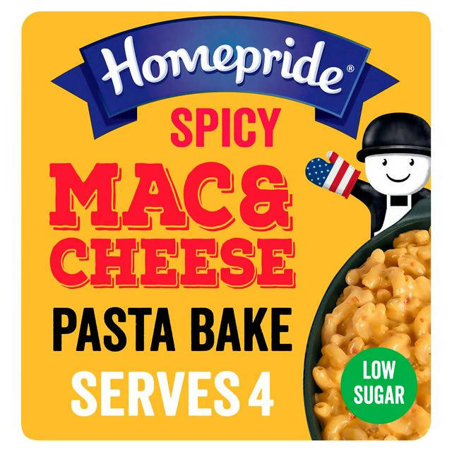 Homepride All American Spicy Mac&Cheese Pasta Bake Sauce 350g