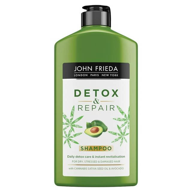 John Frieda Detox & Repair Shampoo for Dry, Stressed & Damaged Hair 250ml shampoo & conditioners Sainsburys   