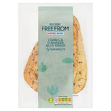 Sainsbury's Deliciously Free From Garlic & Coriander Naan Breads 2 x 100g gluten free Sainsburys   