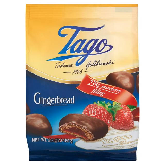 Tago Gingerbread with Strawberry Filling 160g