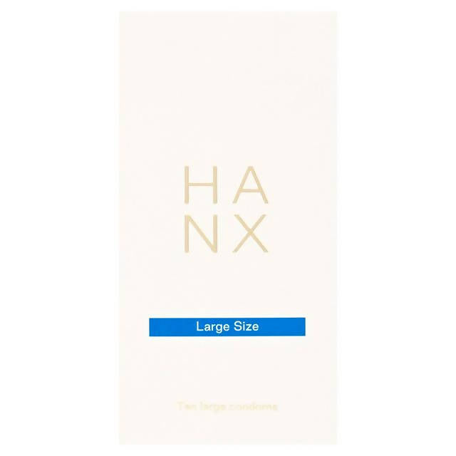 Hanx Condoms Large 10pk