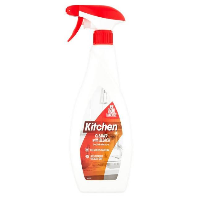 JS Antibacterial Kitchen with Bleach Spray 750ml