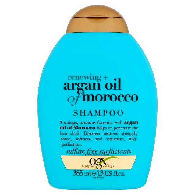 Ogx Renew Argan Oil Of Morocco Shampoo 385ml shampoo & conditioners Sainsburys   