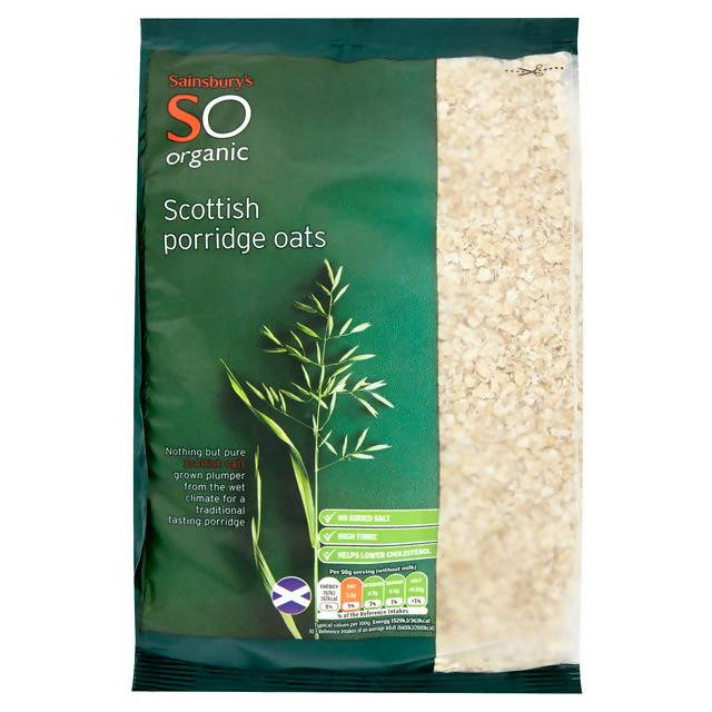 Sainsbury's Porridge Oats, SO Organic 750g GOODS Sainsburys   