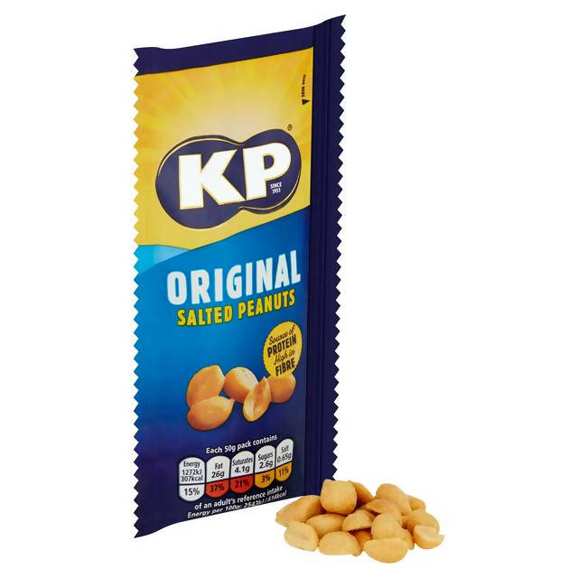 KP Original Salted Peanuts 50g KP Nuts Sainsburys   