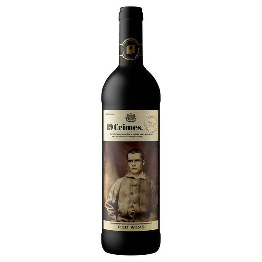 19 Crimes Red Wine 75cl - McGrocer