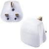 Masterplug 13a Fused Plug White essentials Sainsburys   