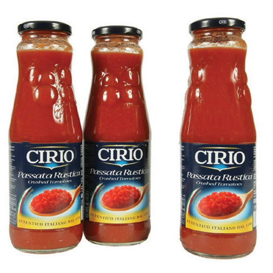 Cirio Rustica Passata, 3X680 g Cooking Sauce Costco UK   