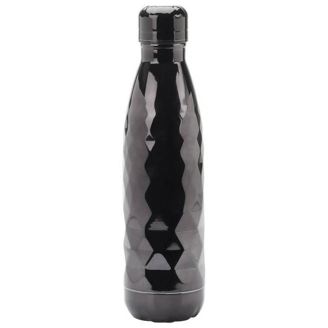 Black Diamond Effect Stainless Steel Bottle 500ml