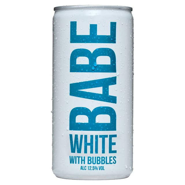 Babe Sparkling White Can 20cl