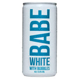 Babe Sparkling White Can 20cl All wine Sainsburys   