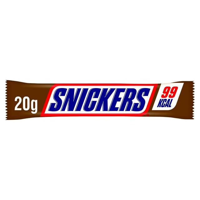 Snickers Chocolate Low Calorie Snack Bar 20g