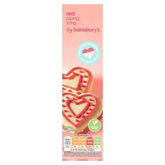 Sainsbury's Red Designer Icing 120g