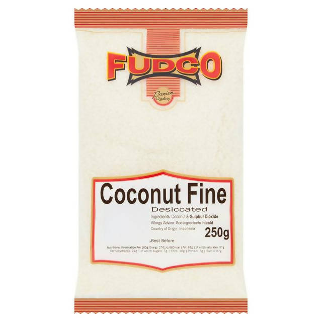 Fudco Fine Desiccated Coconut 250g - McGrocer