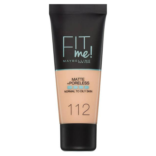 Maybelline Fit Me Matte & Poreless Foundation 112 Soft Beige All Sainsburys   