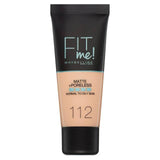 Maybelline Fit Me Matte & Poreless Foundation 112 Soft Beige All Sainsburys   