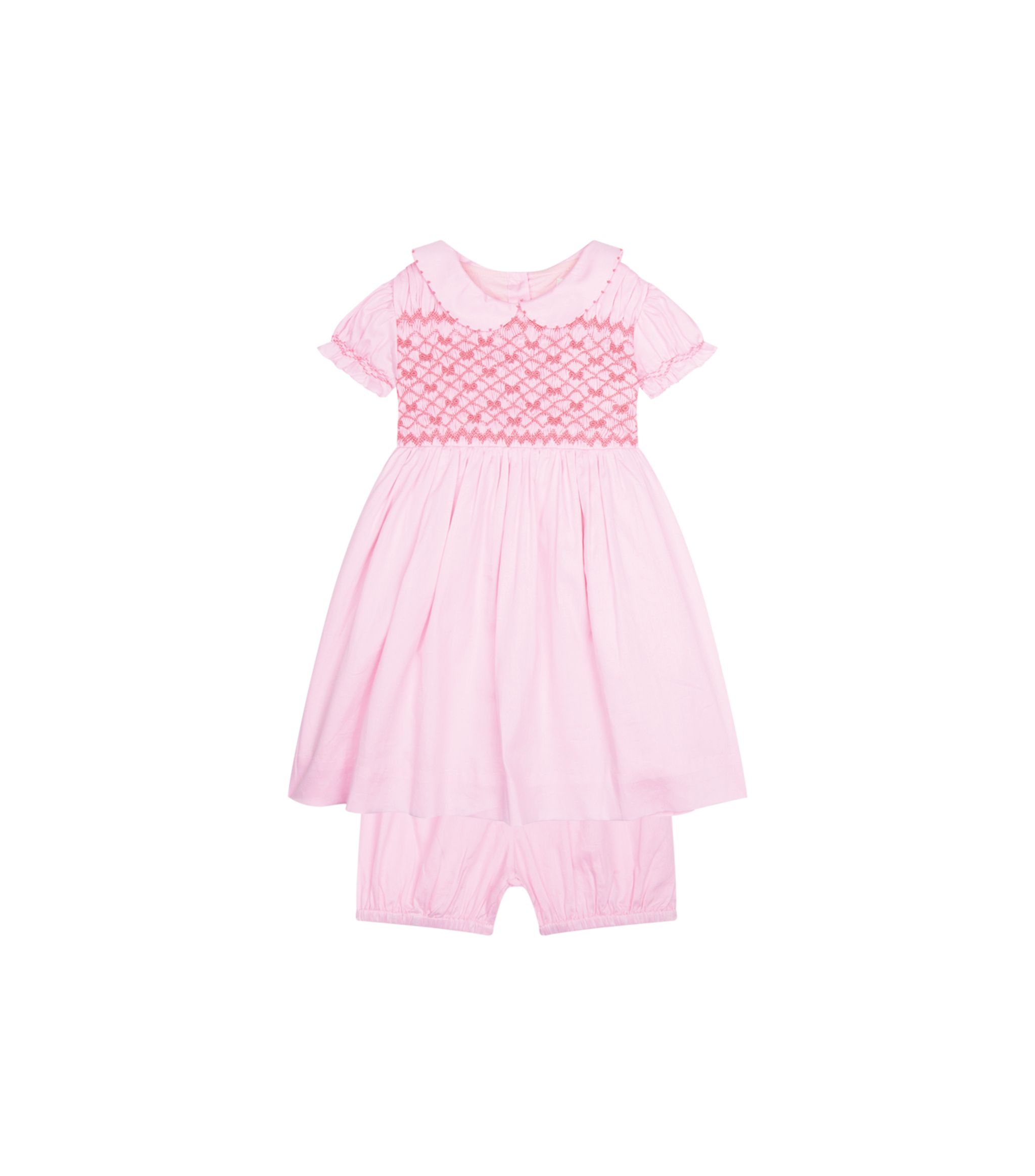 Bow Smock Dress With Bloomers GOODS Harrods   