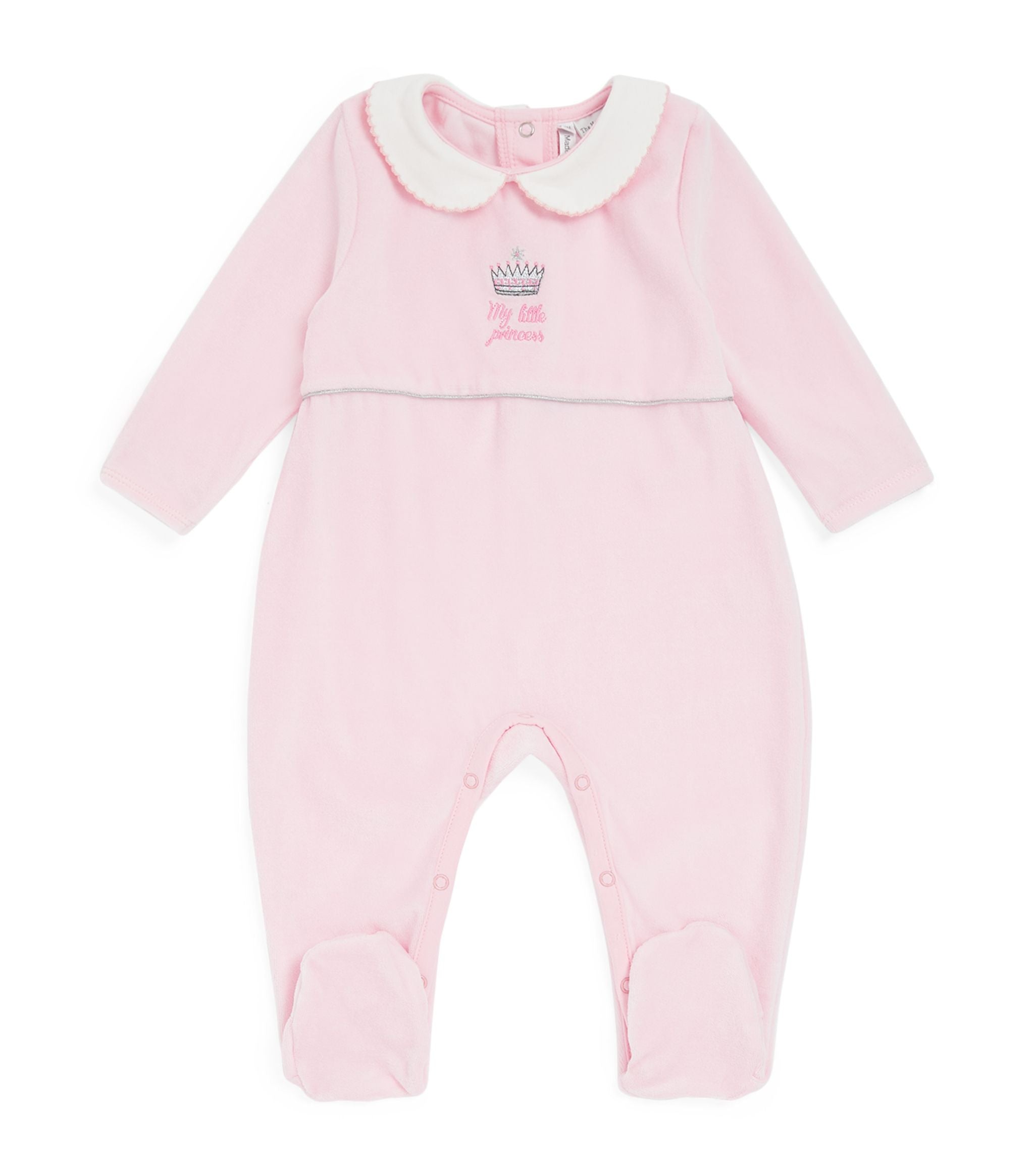 Embroidered Princess All-In-One (1-12 Months) Miscellaneous Harrods   