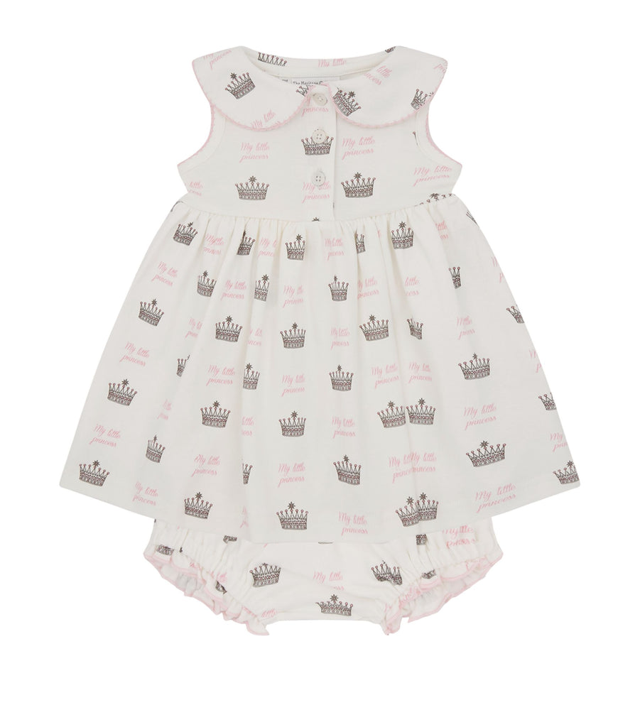 RR PRINCESS CROWN PRT DRESS