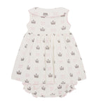 RR PRINCESS CROWN PRT DRESS GOODS Harrods   