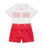 Stripe Smock Playsuit (6-24 Months) GOODS Harrods   